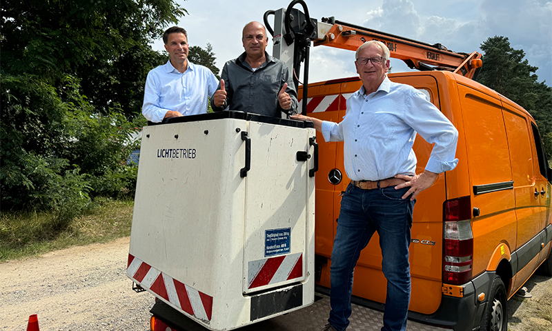 LED-Umrüstung der Straßenbeleuchtung abgeschlossen