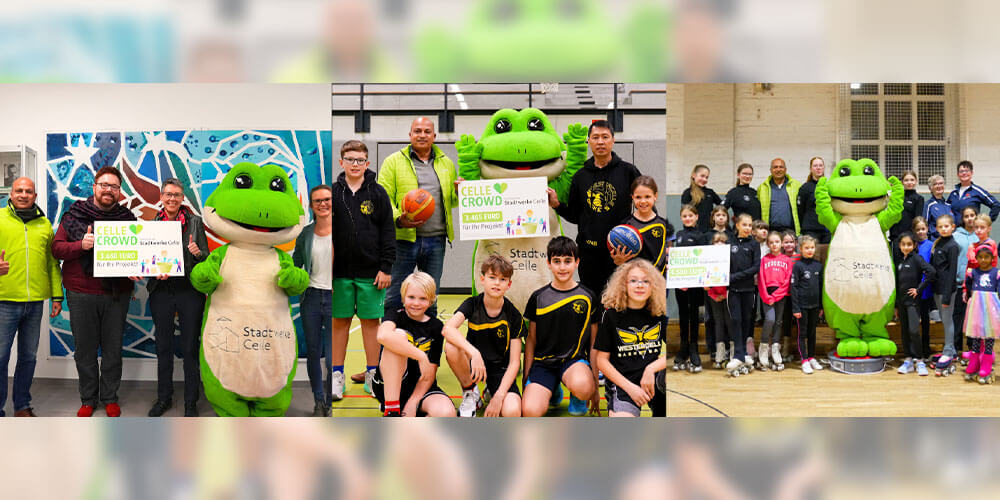 Celle Crowd feiert dank Weltkindertagaktion zwei Meilensteine: Über 200.000 Euro Spendensumme gesammelt und mehr als 50 Projekte erfolgreich abgeschlossen