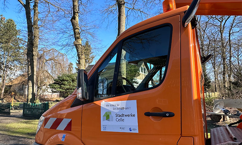 Umrüstung Straßenbeleuchtung auf LED
