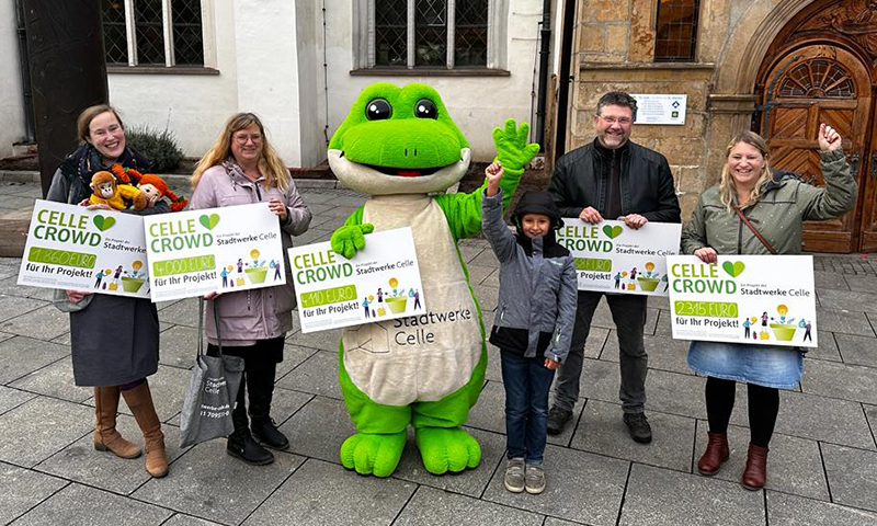 Celle Crowd: Weltkindertag-Aktion in Celle ein voller Erfolg! 