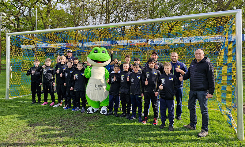 Neues Celle Crowd Projekt: „Glotze aus – Sportplatz an“ – Jugendcamp 2024