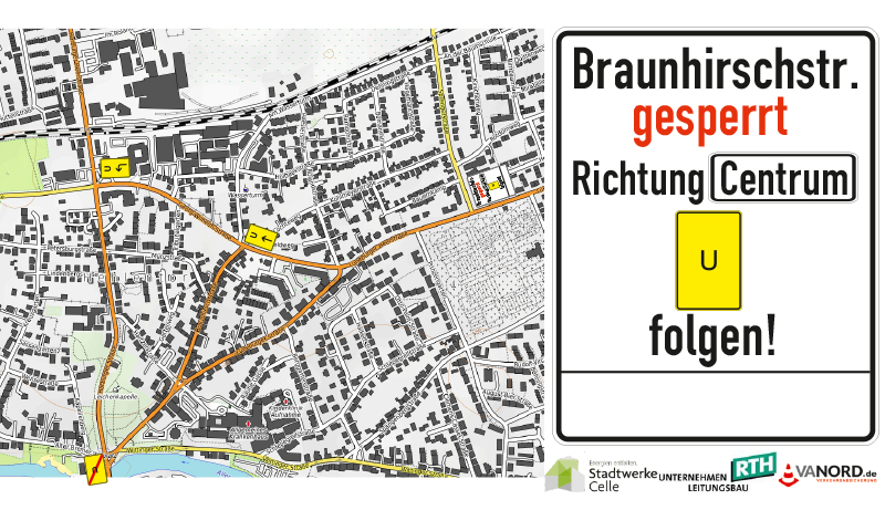 Update: Bauvorhaben der Stadtwerke Celle zur Erneuerung von Trinkwasserleitungen