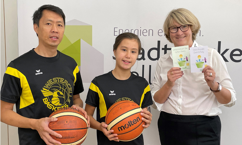 Celle Crowd: Shootingshirts für die Westercelle BasKids