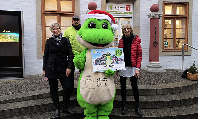Celle-Crowd - 7.158 EUR für den Seniorenstützpunkt in Celle