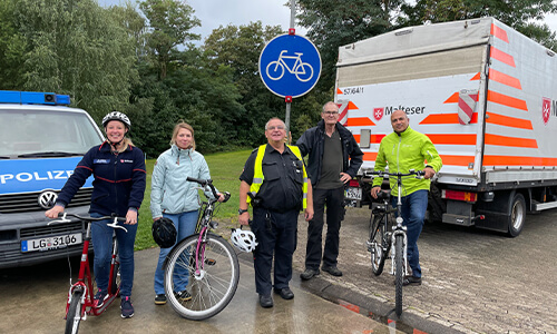 Saison mit integrativen Fahrradkursen beginnt am 20.3.2023 auf dem Gelände der Stadtwerke Celle