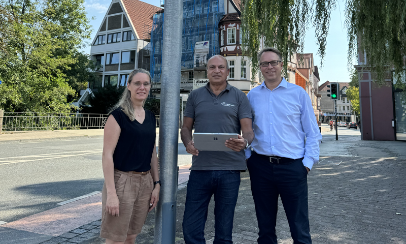 Neues digitales Parkleitsystem mit LORAWAN