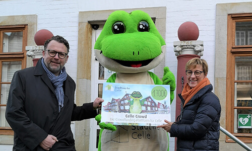 ﻿Celle-Crowd - ,,GeburtstagszuGab'' erhält 1.700 EUR
